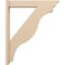 Ekena Millwork 5 1/2-in W x 30-in D x 36-in H Funston Trad Rough Cedar Woodgrain TimberThane Outlooker, Primed Tan OUTUR055X30X36FST04RCPR - alternate 2
